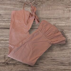 Elegant Pink Jumpsuit